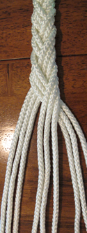 5-strand braid step 3