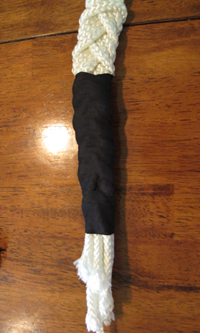 Making the handle step 4